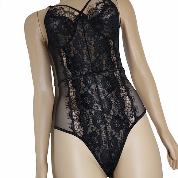 Lace Lingerie Bodysuit - Picture 5 of 5